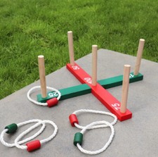 Garden Games Quoits Set Wooden