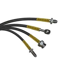 MOCAL VW CORRADO GOLF LUPO POLO GTI VR6 REAR BRAIDED BRAKE LINES HOSES