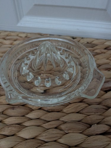 Vintage clear glass citrus - vintage,