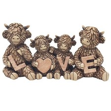 Hughie Highland Cow Ornament