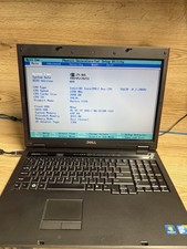Dell Vostro 1720 17" Laptop Intel Core 2 Duo - BOOTS TO BIOS  -