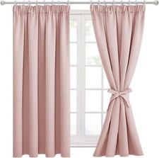 Hiasan Pink Blackout Curtains