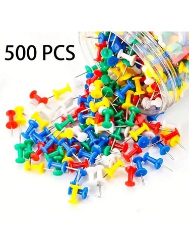 Colours push pins art craft - 50,