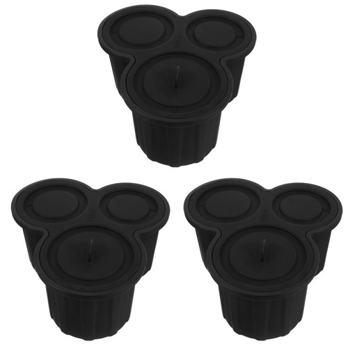 Silicone ice cube trays - silicone, 3pcs