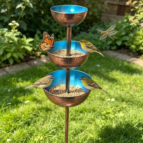 Vintage iron tiered - iron, 3-tiered
