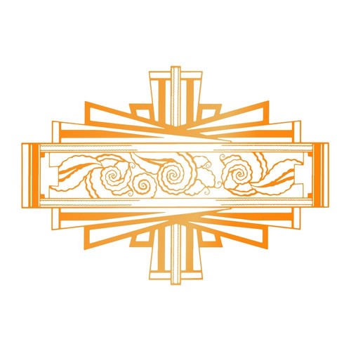 Ultimate crafts art deco - art, tag