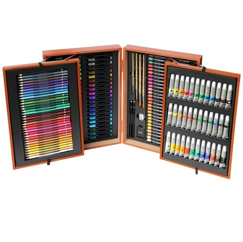 Artists collection wooden box - collection,