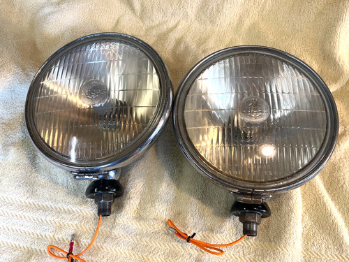 Lucas sft700 fog lamps pair - lamps,