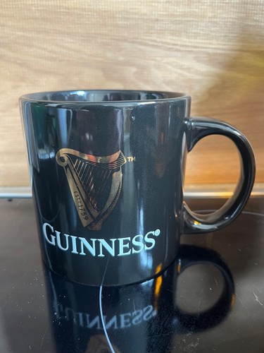 Large guiness mug black - guiness,