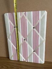 Keepsake Board Pins & Ribbons Décor Padded Memory Photo  12"x16"