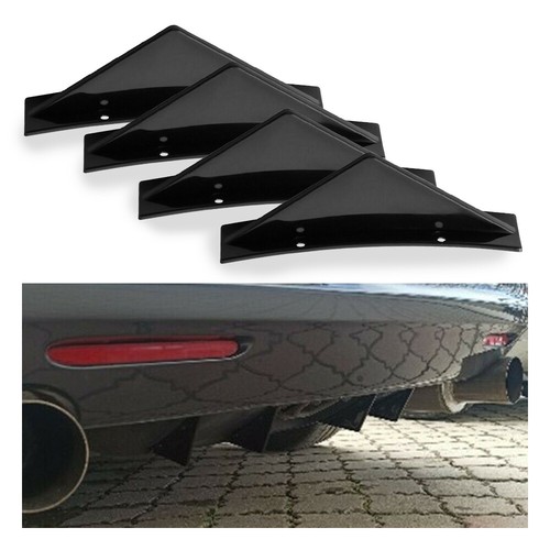 Glossy bumper rear black - glossy,