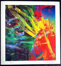 Gerhard Richter Original Signed COA Lithograph (Hand Numbered)