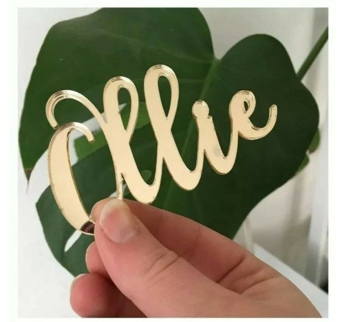 Personalised wooden acrylic - wooden,