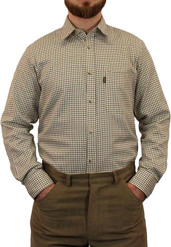 Mens game tattersall casual - tattersall,