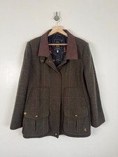 Joules Tweed Field Coat Jacket