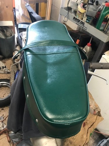Lambretta golden special seat - lambretta,