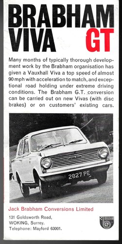 Brabham vauxhall viva ha - vauxhall,