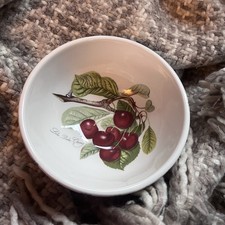 Portmeirion Pomona "Late Duke Cherry"  Fruit Design Made In England bowl 