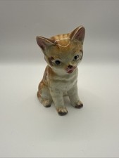 Tabby cat vintage - tabby, ceramic