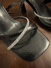 BOOHOO BLACK WIDE FIT SIZE 4