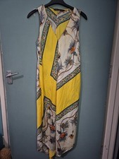 Zara Size S Small Yellow Satin
