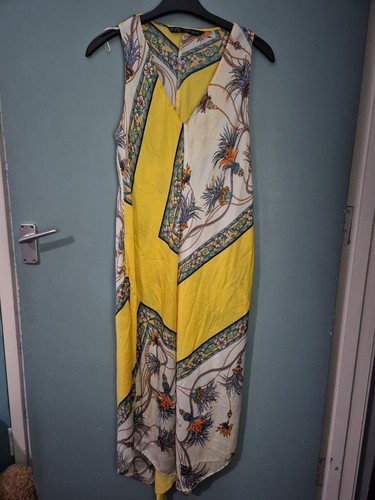 Zara size small yellow - zara, satin