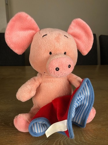 Wibbly pig with blanket soft - wibbly,