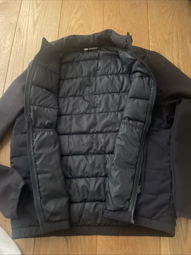 Zara men hybrid puffer - zara,