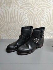 Georgia Leather Engineer Work Boots US 9.5M Womens Vulcan Heal Armour Tread