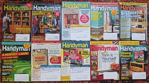 Family handyman magazine - handyman,