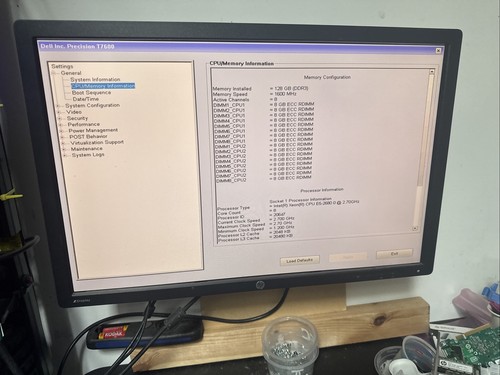 Dell t7600 workstation 2x - t7600,