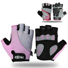 Be Smart Ladies Gloves Gym Workout Weight Lifting Cycling Fitness Training Strap