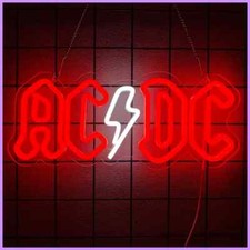 AC/DC Band Neon Sign Music