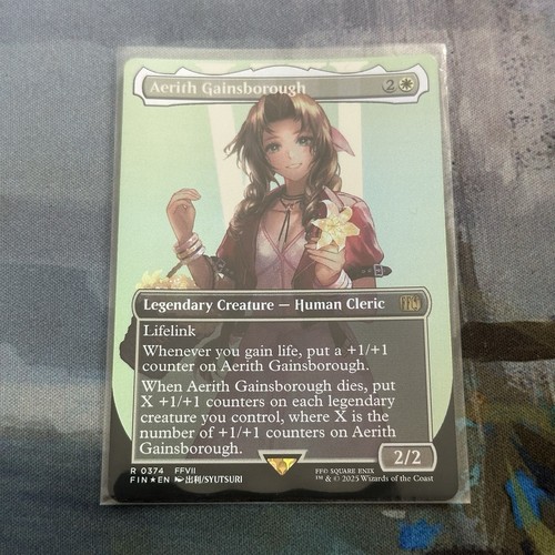 Aerith gainsborough borderless - aerith,