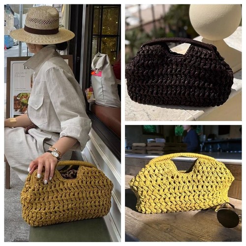 Luxury woven clutch - woven, bag