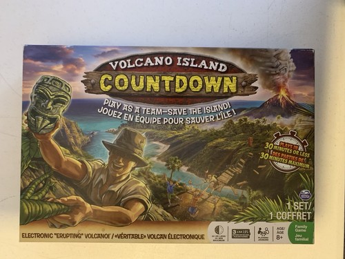 Volcano island countdown - volcano, game