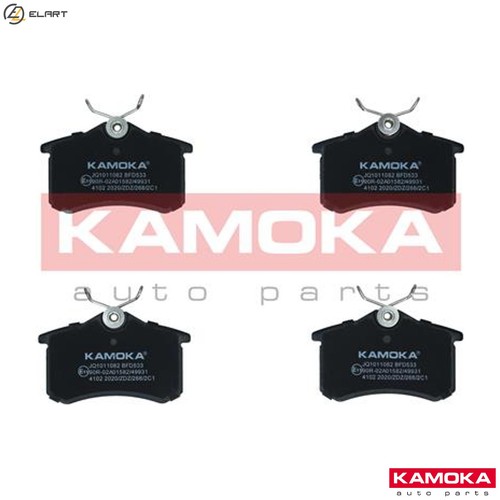 Brake pad set - pad,