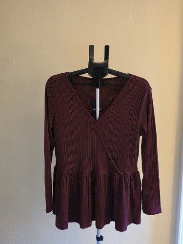 Simply burgundy ribbed - simply,