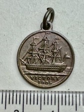 1905 Nelson Medal - made from reclaimed Copper from wreck of HMS VICTORY (F404)