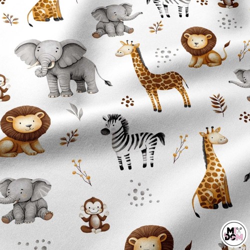 New safari tiger zebra hipo - new,