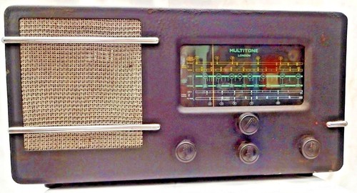 Vintage tube radio - radio, multitone