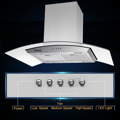 Island mount stainless - 36,