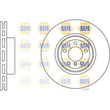 2x Brake Discs Vented For BMW