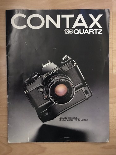 Contax 139 quartz brochure - 139,