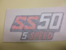 honda ss50 side panel decals
