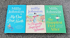MILLY JOHNSON - Bundle Collection of 3 1st Edition Hardback Books Ladies Fiction