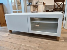 White IKEA TV Unit Cabinet
