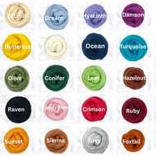 Merino Wool Roving Needle/Wet