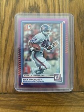 2025 Panini Donruss RICK UPCHURCH purple /500 Parallel #212 Denver Broncos Card