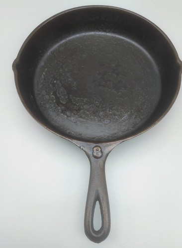 Antique cast iron skillet - antique,